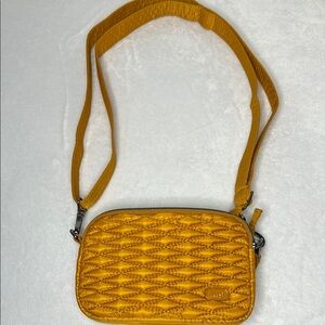 Lug Coupe Convertible Crossbody Beltbag  Quilted Bag Orange